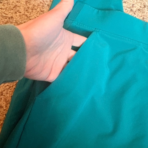 NWOT! Athleta Teal Brooklyn Ankle Pants - Picture 4 of 7
